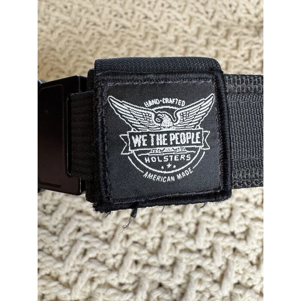 We The People Holsters Tactical Gun Belt Medium 30-34 USA Quick Release Black